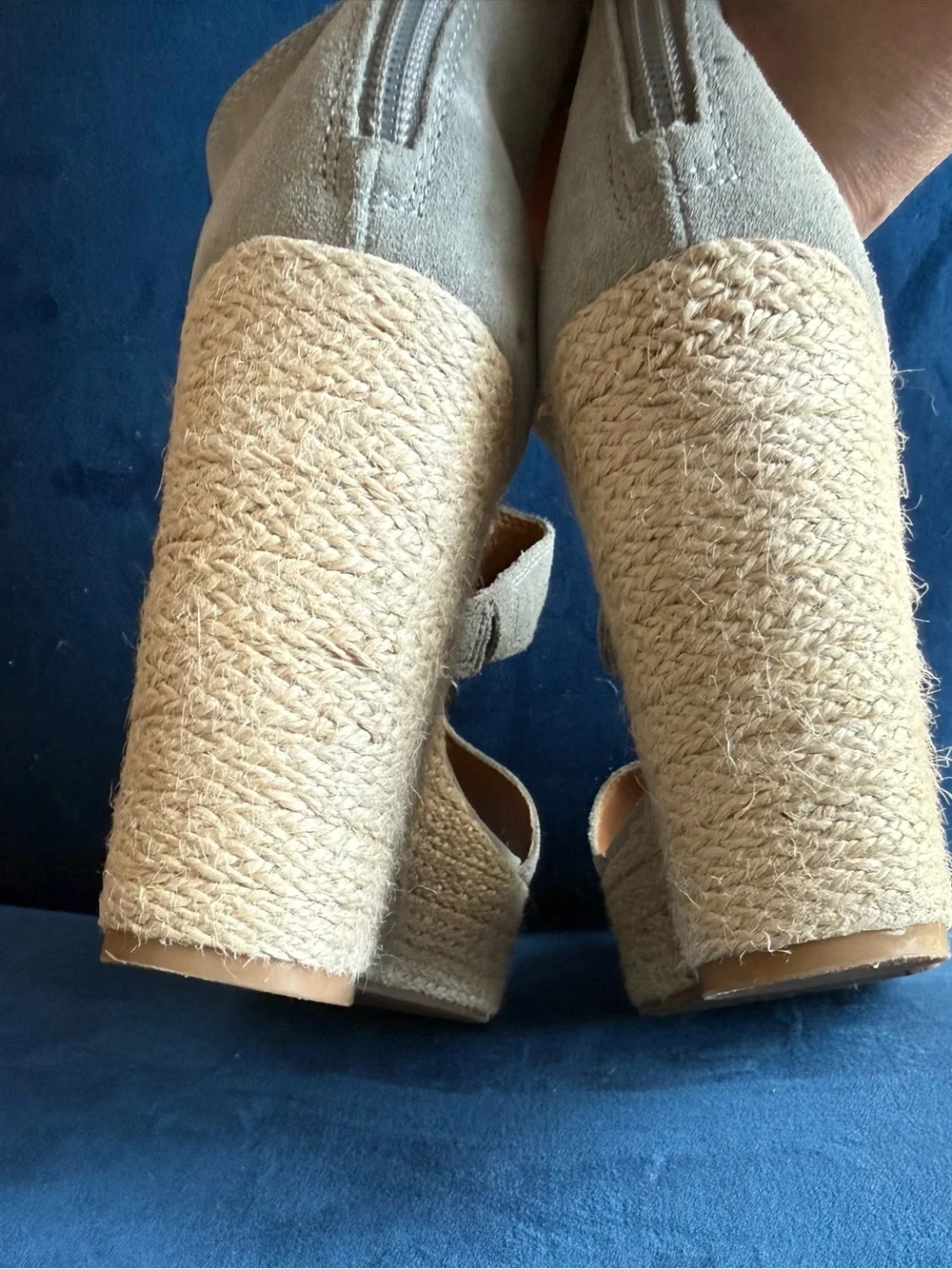 Lucky Brand suede straps